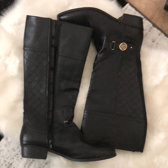 Liz Claiborne Shoes - Liz Claiborne Black Riding Boots Size:12